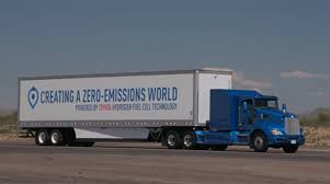 Hydrogen-fuel-cell-semi-truck