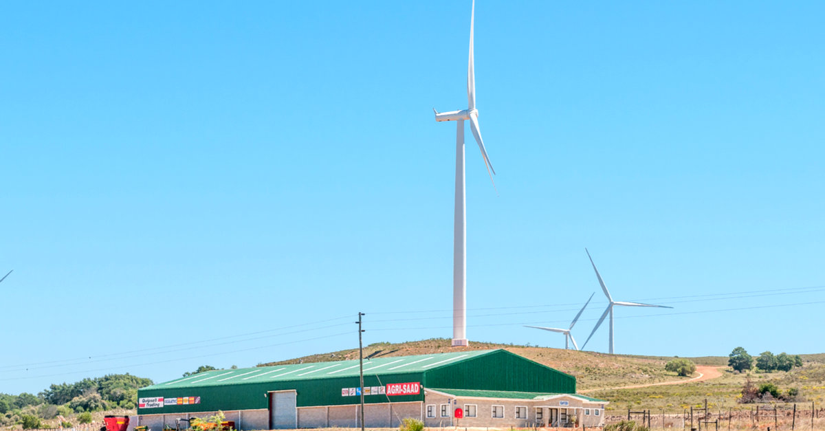 Jeffreys Bay South Africa Wind Turbine