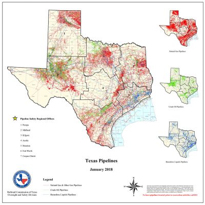 Texas-pipeline-map