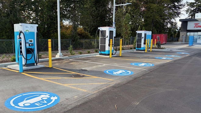 BC Hydro Adds High-Speed EV Charging Near Abbotsford Airport